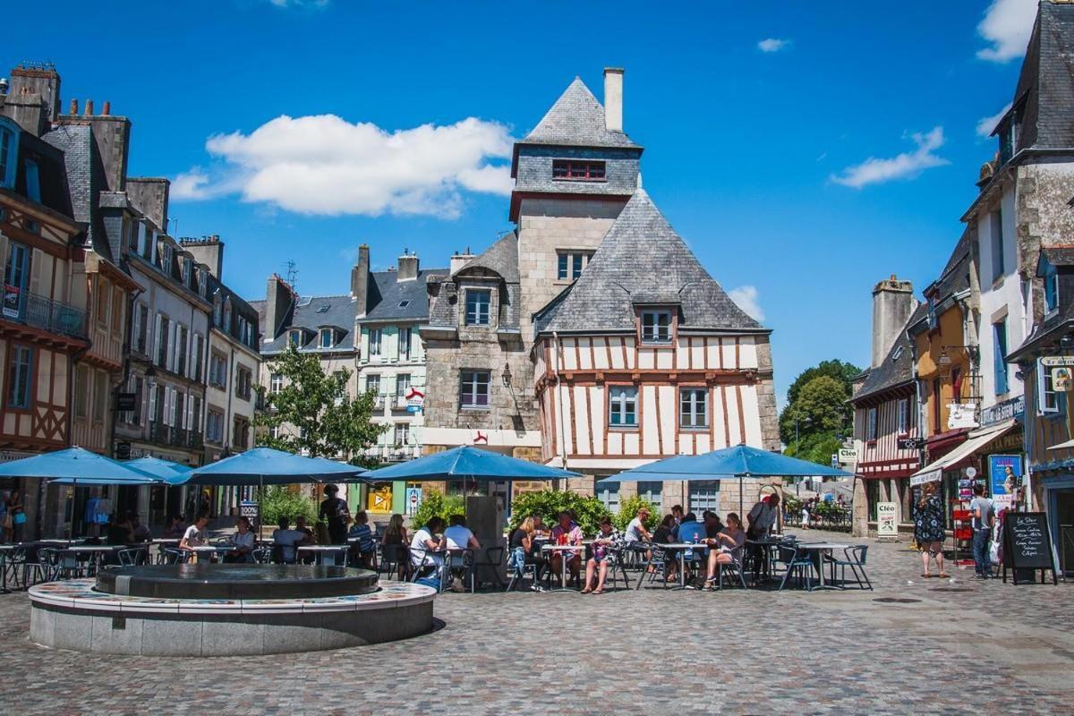 Appartamento Quimper: T3 avec vue cathédrale proche gare Esterno foto
